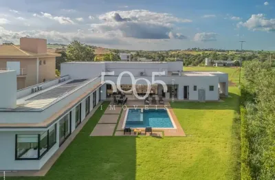 Casa à venda no condomínio fazenda alvorada, com 490m² e 5 suítes