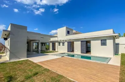 Casa à venda no condomínio campos de santo antônio ii com 375m² e 4 suítes
