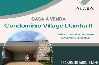 Casa em condomínio fechado com 3 quartos à venda na Avenida Ipê Branco, 505, Residencial Village Damha II, Araraquara
