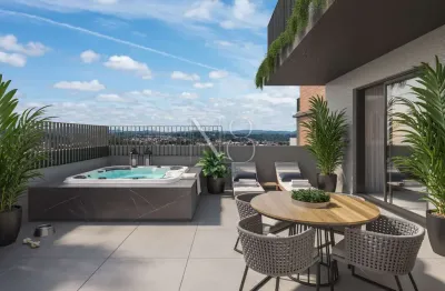 Apartamento com 3 quartos à venda na rua da bandeira, cabral, curitiba, 91 m2 por r$ 1.369.000