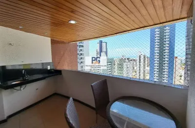 Apartamento para venda em joão pessoa, tambaú, 5 dormitórios, 4 suítes, 6 banheiros, 4 vagas