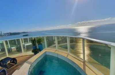 Duplex frente mar para | centro, balneário camboriú, santa catarina