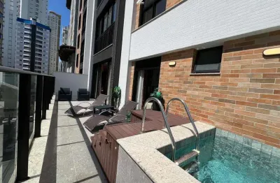 Apartamento com 4 quartos e piscina privativa, para venda em balneário camboriú-sc