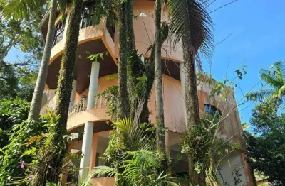 Casa à venda com 4 suítes, 3 andares, balneário camboriú (barra) – frente, vista mar