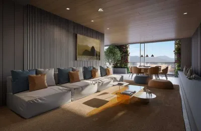 Apartamento com 4 Suítes, Vista Panorâmica e Lazer Completo à Beira-Mar