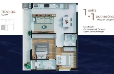 Apartamento com 2 quartos à venda na Avenida Osvaldo Reis, Praia Brava, Itajaí