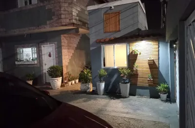 Sobrado completo 350 mil 2 dormitórios av caiçaras jardim las palmas guarujá