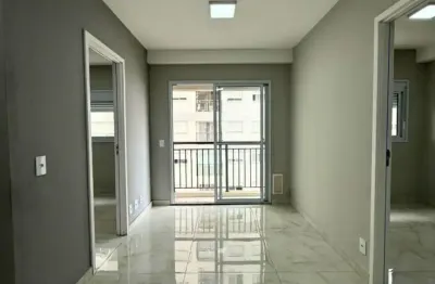 Lindo apartamento de 38m², 2 quartos e 1 vaga semimobiliado e nunca habitado