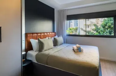 Studio para alugar em pinheiros de 26m, mobiliado em localização estratégica