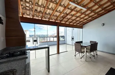 Cobertura com 3 quartos à venda, 163 m² por r$ 550.000 - vivendas da serra - juiz de fora/mg