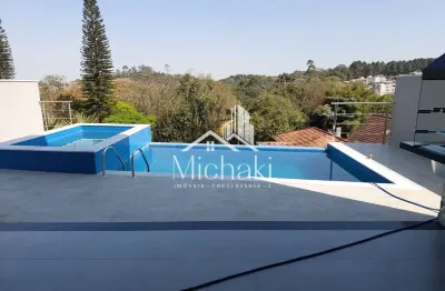 Condomínio arujazinho iv - casa nova com vista privilegiada