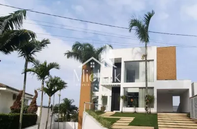 Condomínio arujá 5 - espetacular casa à venda com 4 suítes no condomínio arujá 5!