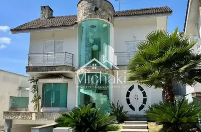 Condomínio arujá 5 - casa alto padrão à venda no condomínio arujá 5