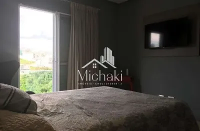 Condomínio real park arujá - casa alto padrão com 3 suítes e toda mobiliada