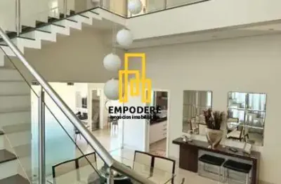 Casa em condomínio para venda em uberlândia, condomínio paradiso ecológico, 4 dormitórios, 3 suítes, 5 banheiros, 4 vagas