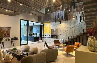 Casa para venda em uberlândia, cidade jardim, 5 dormitórios, 5 suítes, 6 banheiros, 4 vagas