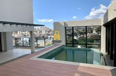 Cobertura para venda em uberlândia, altamira, 4 dormitórios, 3 suítes, 5 banheiros, 4 vagas