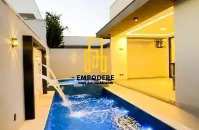 Casa em Condomínio para Venda em Uberlândia, Condomínio Splêndido, 4 dormitórios, 4 suítes, 5 banheiros, 2 vagas