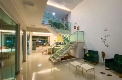Casa para venda em uberlândia, jardim karaiba, 4 dormitórios, 4 suítes, 6 banheiros, 2 vagas