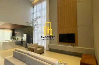 Casa em condomínio para venda em uberlândia, condomínio  alphaville 2, 3 dormitórios, 2 suítes, 3 banheiros, 3 vagas