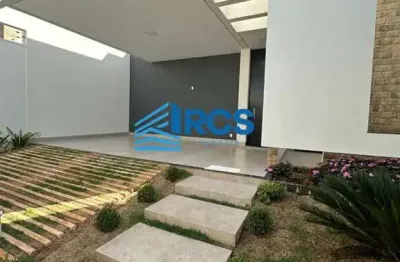Casa para venda em uberlândia, bem viver sul, 3 dormitórios, 1 suíte, 2 banheiros, 2 vagas