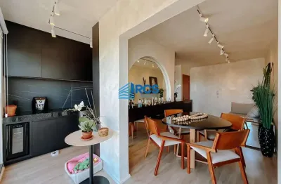 Apartamento para venda em uberlândia, bosque dos buritis, 2 dormitórios, 1 suíte, 2 banheiros, 1 vaga