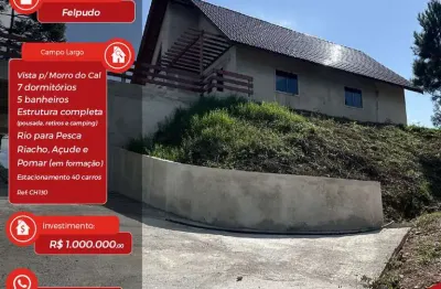 Chácara para Venda em região valorizada no bairro Felpudo, em Campo Largo.