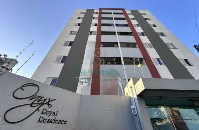 Apartamento mobiliado para alugar no onyx royal residence - 1 vaga, 3 dormitorios, 1 suite,  70,00 metros area util - valor mensal de r$2.200,00