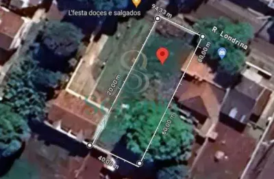 Terreno à venda na Rua Londrina, 186, Jardim Aclimação, Maringá