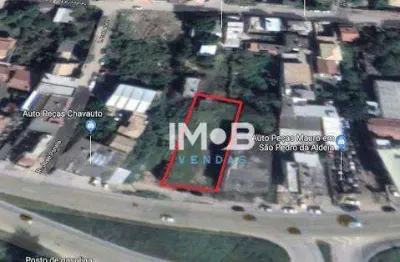 Terreno à venda, 850 m² por r$ 750.000,00 - vinhateiro - são pedro da aldeia/rj