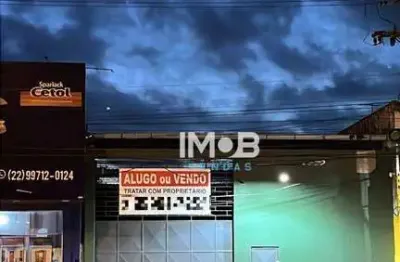 Galpão, 300 m² - venda por r$ 950.000,00 ou aluguel por r$ 9.500,00/mês - campo redondo - são pedro da aldeia/rj