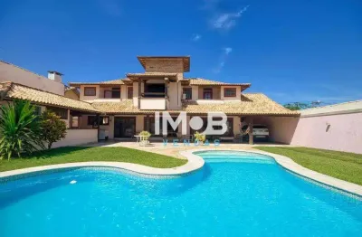 Casa com 4 dormitórios à venda, 378 m² por r$ 6.500.000,00 - geribá - armação dos búzios/rj