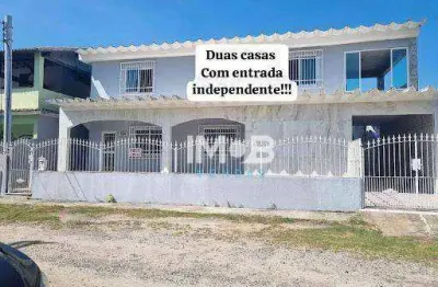 Casa com 5 dormitórios à venda, 191 m² por r$ 640.000,00 - balneário são pedro - são pedro da aldeia/rj