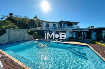 Casa com 6 dormitórios à venda, 1000 m² por r$ 15.000.000,00 - praia do siqueira - cabo frio/rj