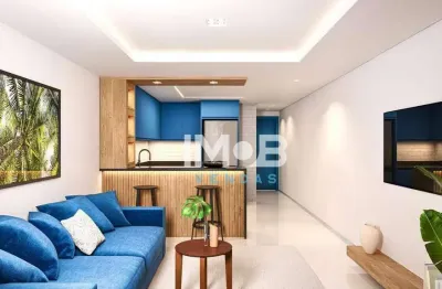 Flat com 1 dormitório à venda, 32 m² por r$ 235.000 - guriri - cabo frio/rj