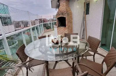 Cobertura com 4 dormitórios para alugar, por R$ 6.000/mês - Braga - Cabo Frio/RJ