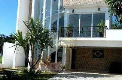 Casa com 5 dormitórios à venda, 480 m² por r$ 2.790.000,00 - condomínio colinas do sol - sorocaba/sp