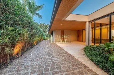 Casa com 5 dormitórios à venda, 462 m² por r$ 11.000.000,00 - lago azul - araçoiaba da serra/sp