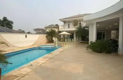 Sobrado com 5 dormitórios à venda, 605 m² por r$ 5.600.000,00 - condomínio granja olga iii - sorocaba/sp