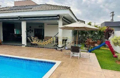 Casa com 3 dormitórios à venda, 280 m² por r$ 1.220.000,00 - condomínio residencial village da serra - araçoiaba da serra/sp