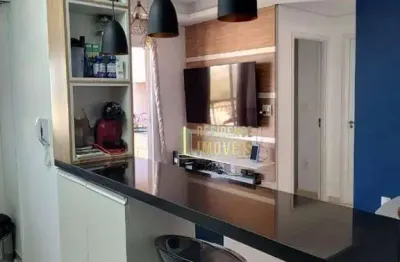 Apartamento com 2 dormitórios à venda, 57 m² por r$ 440.000,00 - condomínio edifício valencia - sorocaba/sp