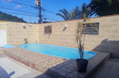 Casa térrea isolada com piscina , vera cruz -mongaguá -sp