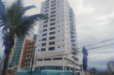 Lindo apartamento, 2 quartos, sendo 1 suíte, varanda gourmet, com lazer - mongaguá