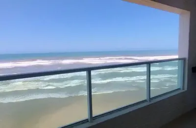 Maravilhoso apartamento novo de 3 dormitórios, 2 vagas na praia de mongaguá ️