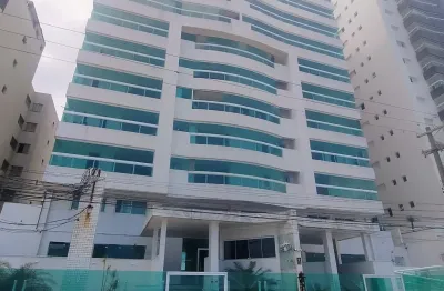 Lindo apartamento com varanda gourmet, vista do mar , lazer completo
