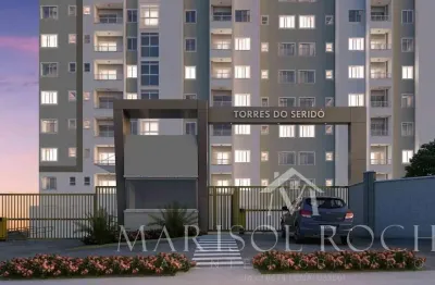 Apartamento 2 dormitórios para venda em parnamirim, nova parnamirim, 2 dormitórios, 1 suíte, 2 banheiros, 1 vaga