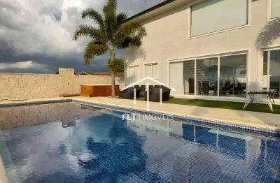 Casa / resort com 10 suítes à venda em condomonio fechado,  por r$1.900.000 - village de atibaia - atibaia/sp