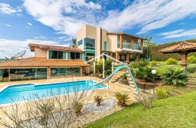 Casa em condomínio com 4 dormitórios à venda, 350 m² por r$ 1.600.000 - bairro canedos - piracaia/sp