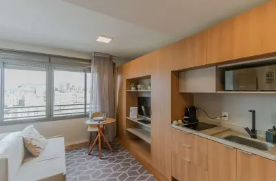 Apartamento com 1 quarto à venda na avenida joão pessoa, 731, farroupilha, porto alegre, 26 m2 por r$ 399.000