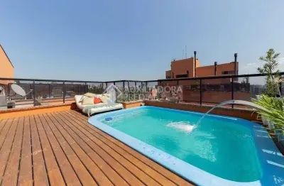 Cobertura com 2 quartos à venda na avenida joão wallig, 1825, passo da areia, porto alegre, 167 m2 por r$ 1.490.000